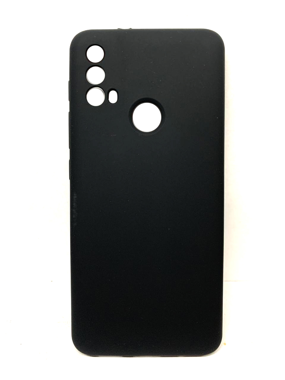 Silicone Case Full Camera для Moto E20/E30/E40 Black-0